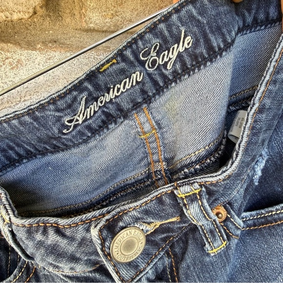 American Eagle Distressed Jean Shorts - Picture 10 of 10